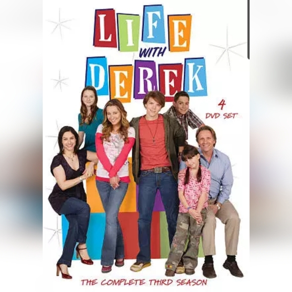 Life with Derek the Complete Third Season 3 Three DVD Out of Print RARE OOP - Picture 1 of 6